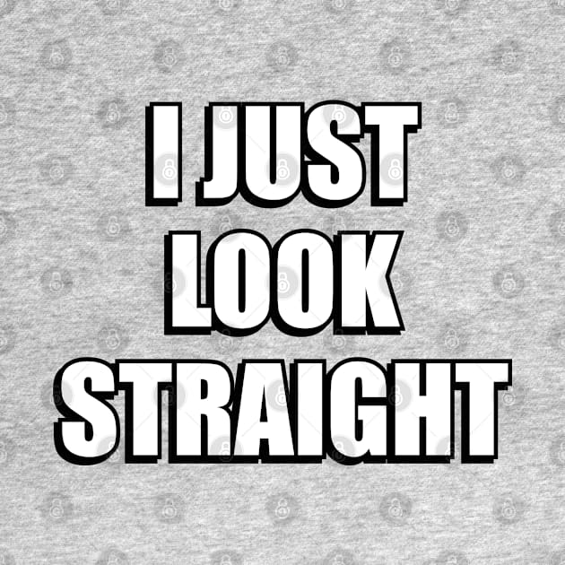 Funny Gay -  Just Look Straight by InspireMe